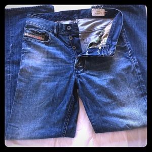 Diesel QURATT 29x32 men’s straight leg jeans